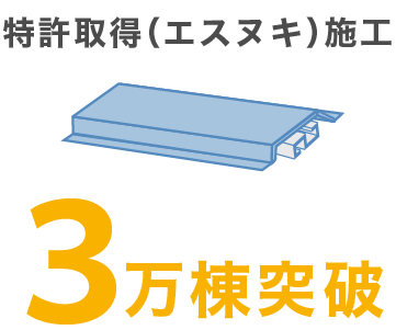 特許取得 エスヌキ工法