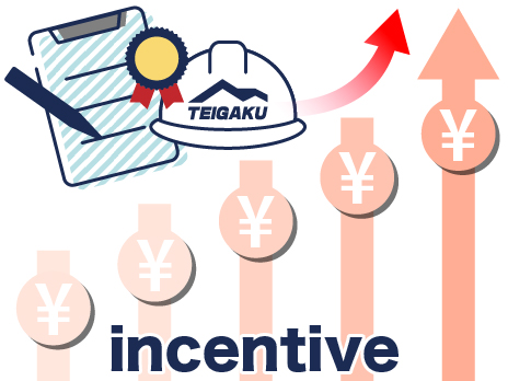 インセンティブを支給